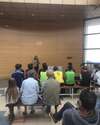 Intervention en club de handball