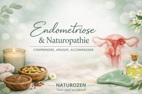 Endométriose : comprendre la maladie et l’accompagner en naturopathie pour mieux vivre au quotidien