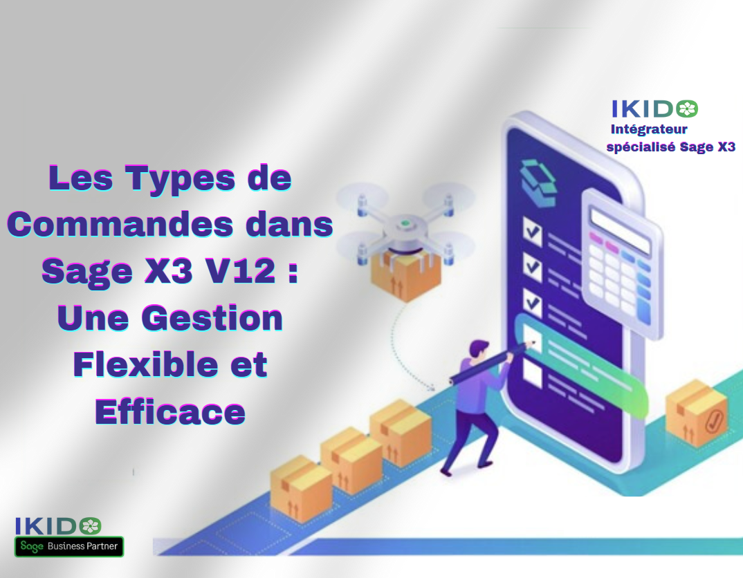 Les Types de Commandes dans Sage X3 V12 : Une Gestion Flexible et Efficace