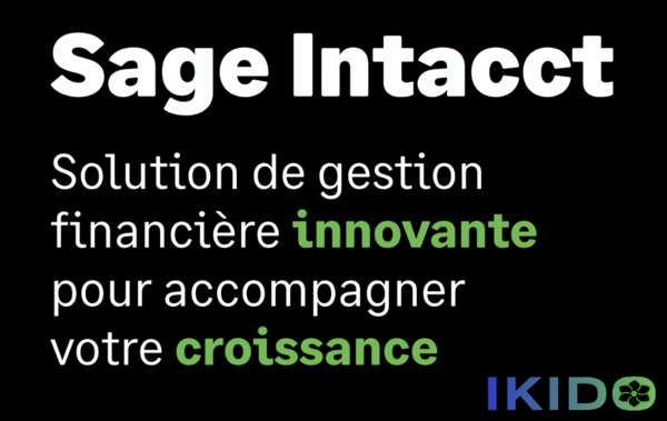 IKIDO, Spécialiste de l'Intégration de l'ERP Sage X3, devient Partenaire Sage Intacct