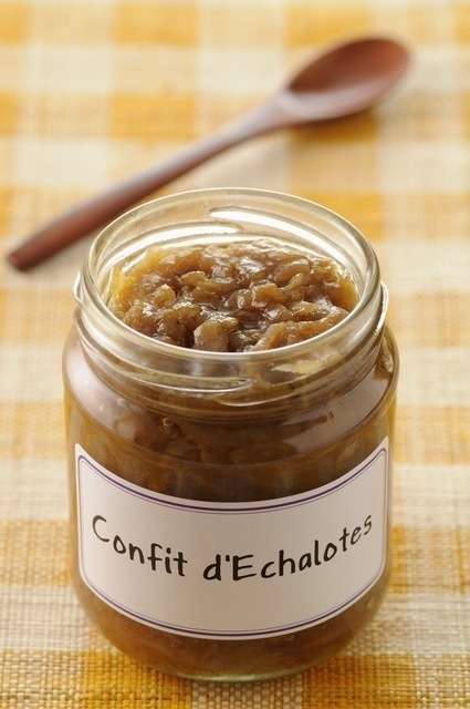 Confit d’échalotes