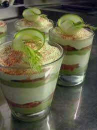 Tiramisu avocat-pomélo