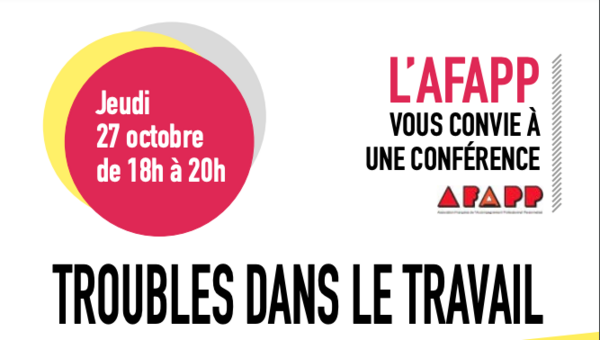 Conférence troubles dans le travail