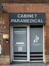 Façade cabinet paramédical chiropracteur colonne vertébrale