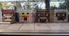 4 animaux Minecraft - Mosaïque sur verre - 75 x 35 - 460€