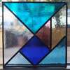 Tangram - Vitrail au plomb - 30x30 - 7 pièces - 65€