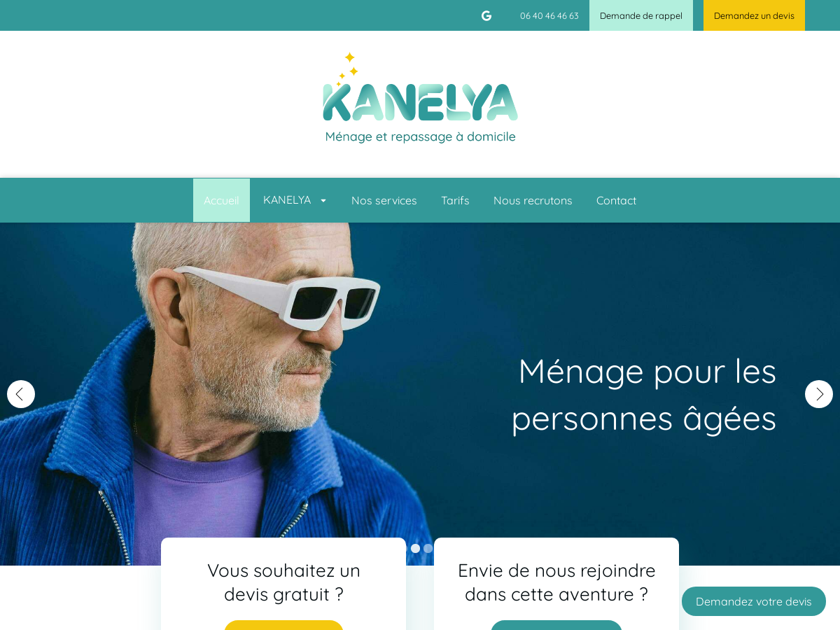 Exemple de site internet de Assistance à la personne à Saint-Maur-des-Fossés