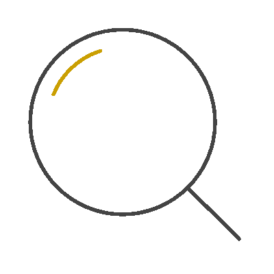 Wired outline 19 magnifier zoom search hover spin  1 