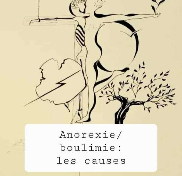 Les causes de l'anorexie et boulimie