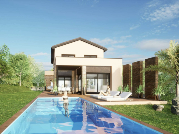 Construction : Projet maison 6 pièces 156m² sur terrain de 841m² Collonges-au-Mont-d'Or (69660)