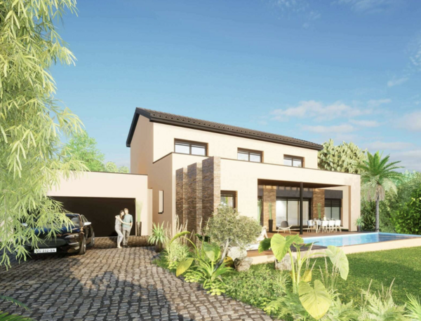 Construction : Projet maison 6 pièces 153m² sur terrain de 866m² Collonges-au-Mont-d'Or (69660)