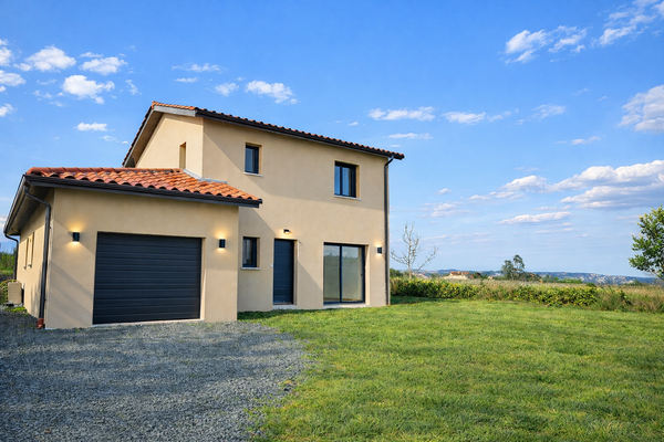 Construction villa contemporaine - Saint-Germain-Nuelles - 69210