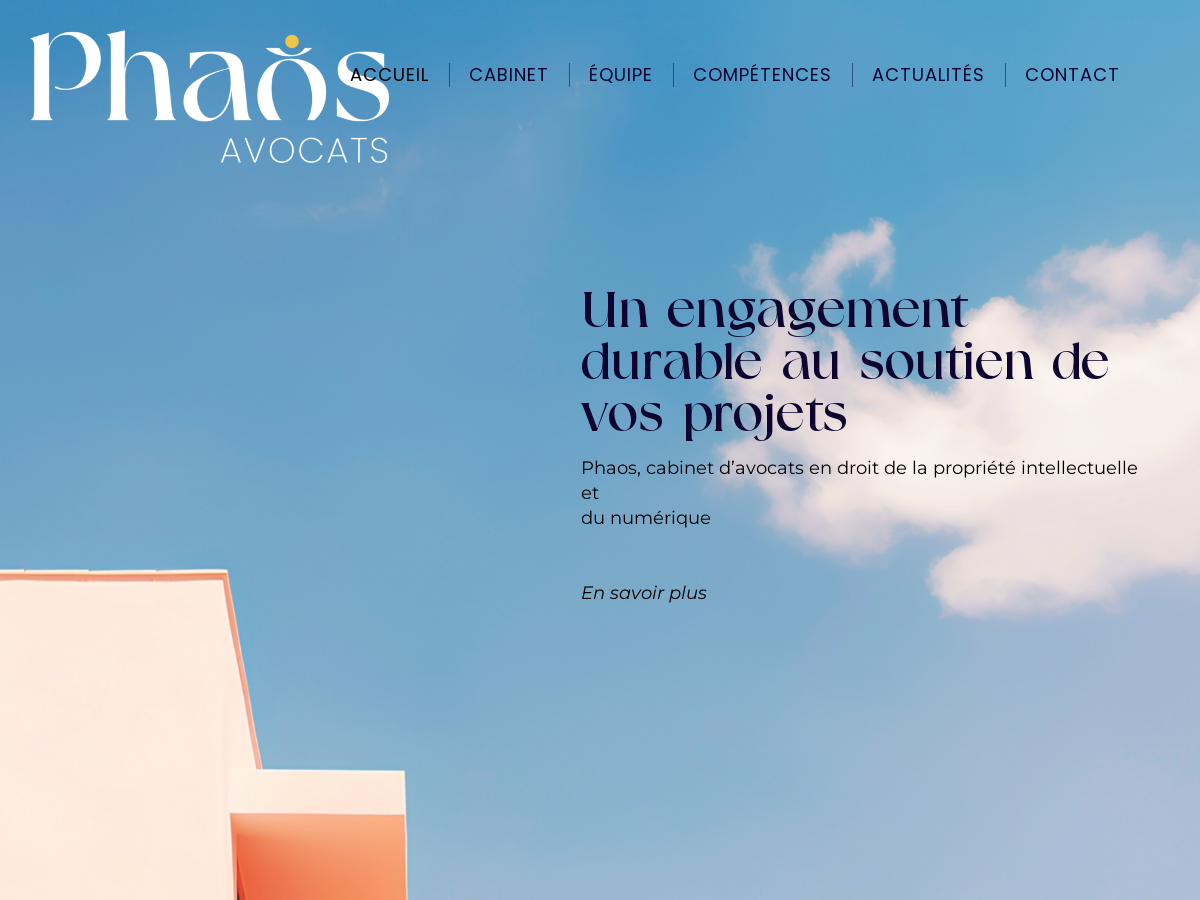 Exemple de site internet de Avocat à Paris 8