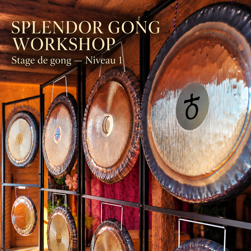 SPLENDOR GONG WORKSHOP — STAGE DE GONG NIVEAU 1