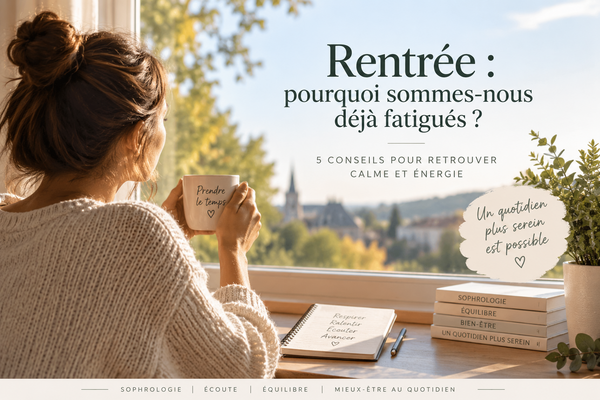 Fatigue de rentrée : 5 pistes pour trouver un peu d’énergie et de calme