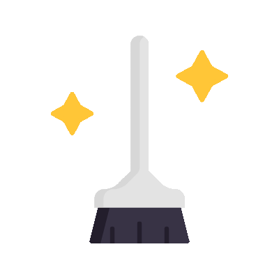 Wired flat 1701 broom