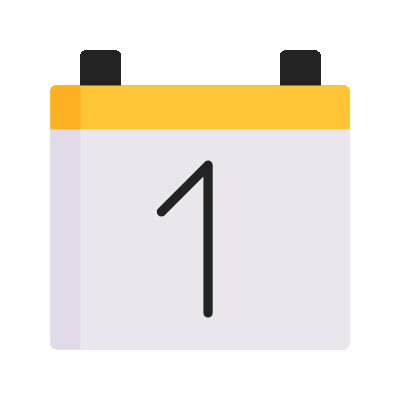 Wired flat 28 calendar