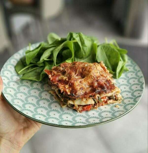 Lasagnes de légumes légères