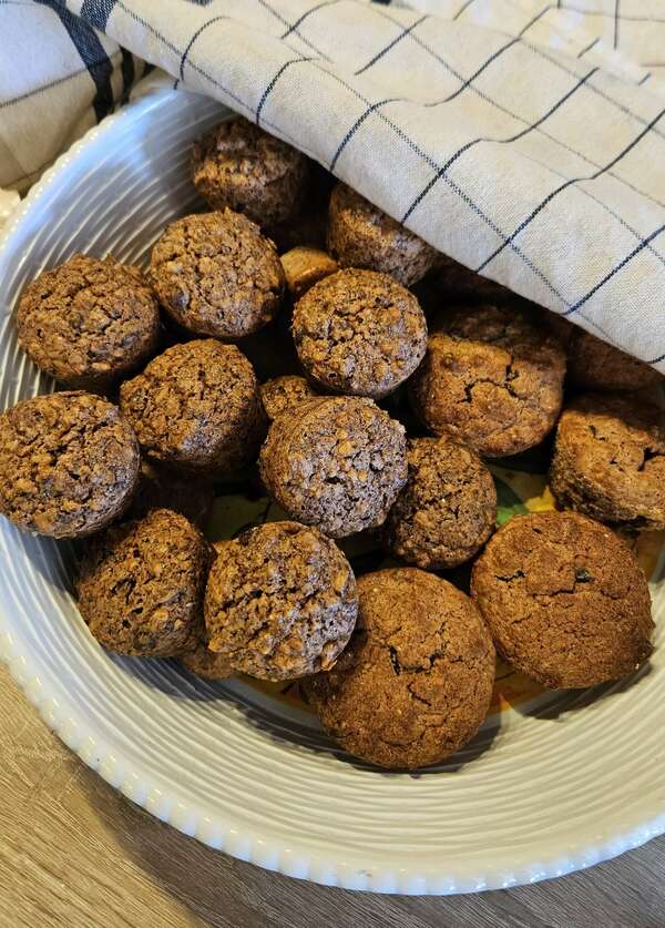 Muffins au noix légers et moelleux