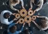 collaboration active entre équipes pour co-construire un projet innovant