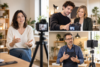 entrepreneur confiant parlant naturellement sans stress