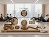 bain sonore en entreprise avec instruments de relaxation