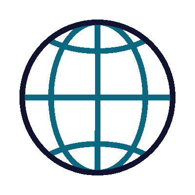 Wired outline 27 globe  2 