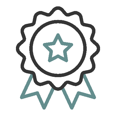 Wired outline 434 prize padge ribbon hover pinch  3 