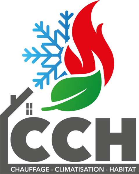 Logo Chauffage Climatisation Habitat CCH Logo Chauffage Climatisation Habitat CCH