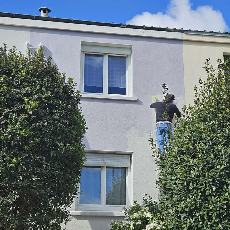 ravalement de façade en cours
