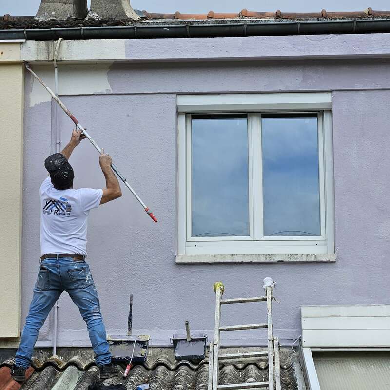 ravalement de façade terminée