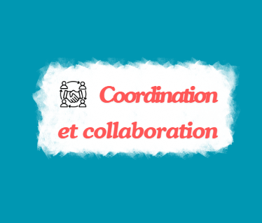3 ème avantage à un projet commun : Coordination et collaboration