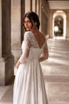 Robe de mariée champêtre fluide
