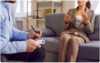 Une personne qui consulte un thérapeute