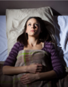 Personne pensant trop, n'arrive pas à trouver le sommeil
