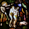 Adam et Eve expulsé du jardin d'Eden