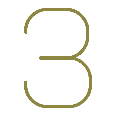 Wired outline 2433 number 3 hover draw  1 