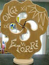 Horloge gravée