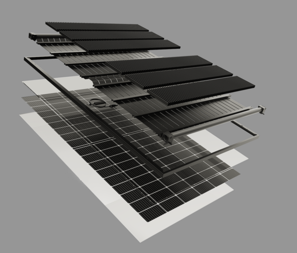 NOUVEAUTÉ DANS LE PHOTOVOLTAÏQUE : DUALSUN DUO