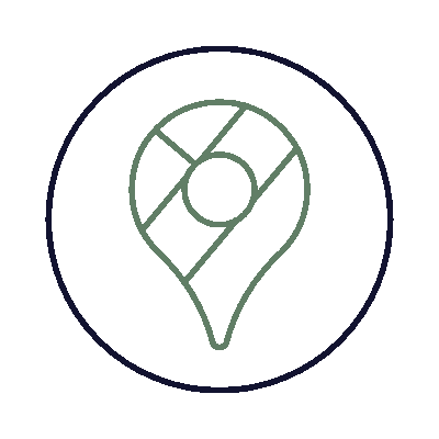 Wired outline 2652 logo circle google maps hover pinch