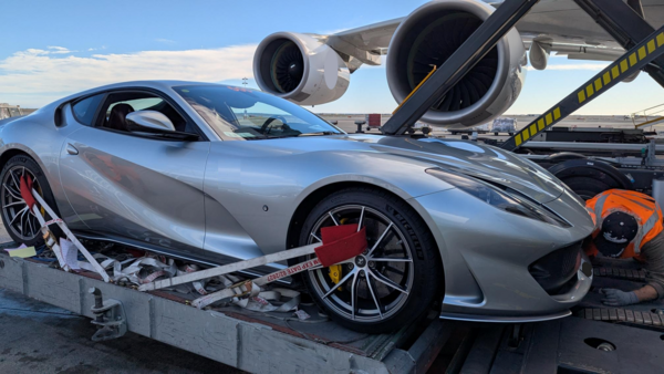 International Air Transport of a Luxury Car