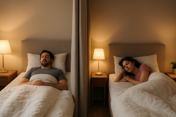 Faire chambre à part : pourquoi ? Les bénéfices inattendus pour le couple