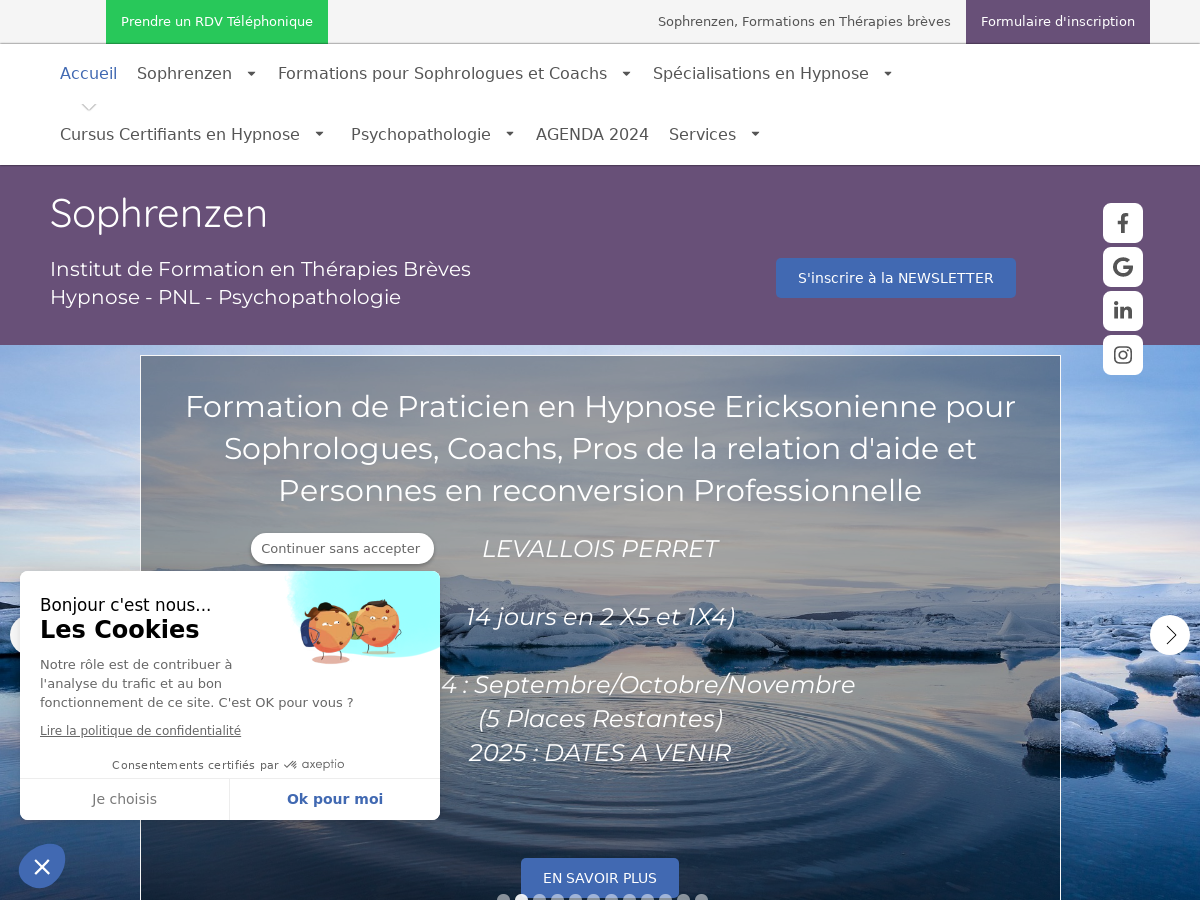 Exemple de site internet de  à Levallois Perret