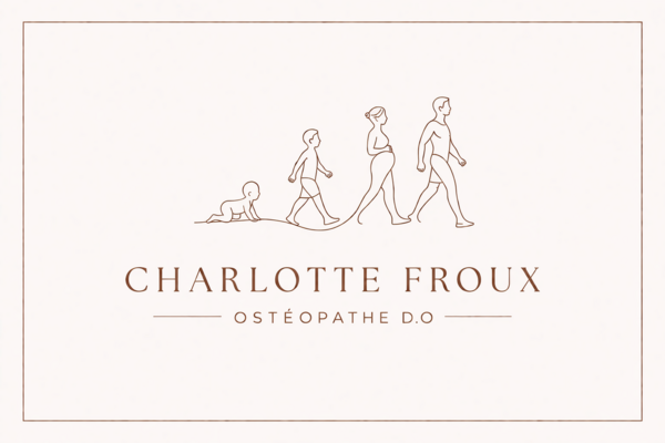 Logo Cabinet d’ostéopathie de Charlotte Froux , accompagnée de Victor Jobbe Duval