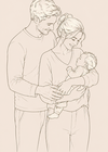 bébé apaisé par ostéopathie