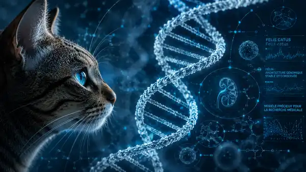 Et si le chat nous aidait à mieux comprendre les maladies humaines ?