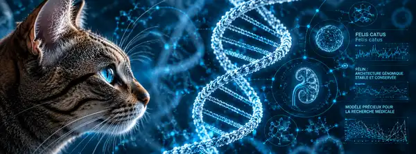 Et si le chat nous aidait à mieux comprendre les maladies humaines ?