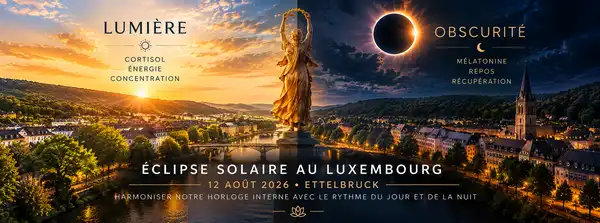 Éclipse solaire au Luxembourg : et si quelques minutes d’ombre nous rappelaient combien notre santé a besoin de lumière ? ...