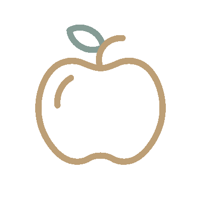 Wired outline 543 apple