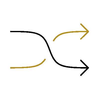 Wired outline 229 arrow exchange hover pointing  2 